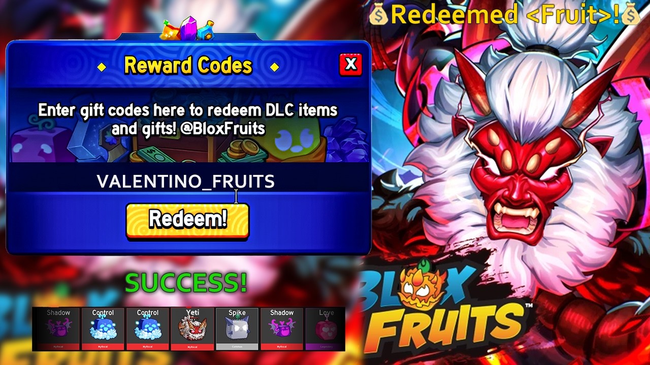 *НОВЫЕ КОДЫ* ​​ВСЕ РАБОЧИЕ КОДЫ ДЛЯ BLOX FRUITS В 2026 ГОДУ! КОДЫ ДЛЯ ROBLOX BLOX FRUITS