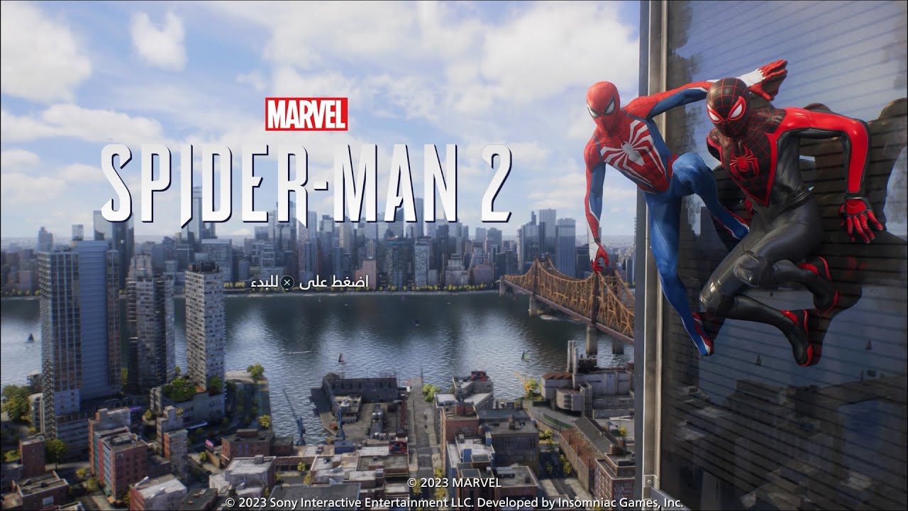 تختيم لعبة Marvel's spider-man 2