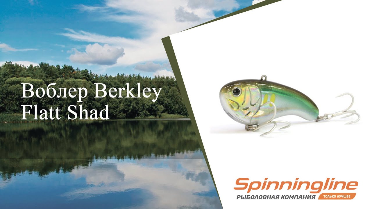 Воблер Berkley Flatt Shad