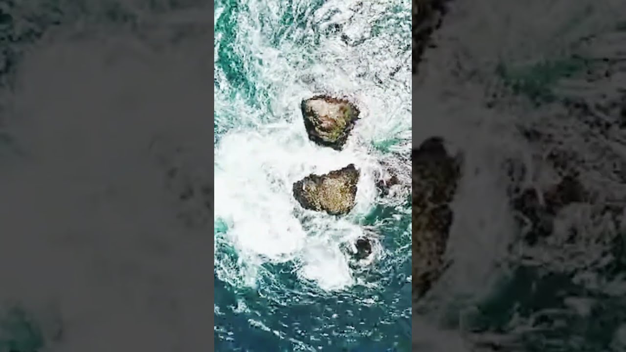 The Endless Allure of Ocean Waves in Art #nature #watersounds #shorts