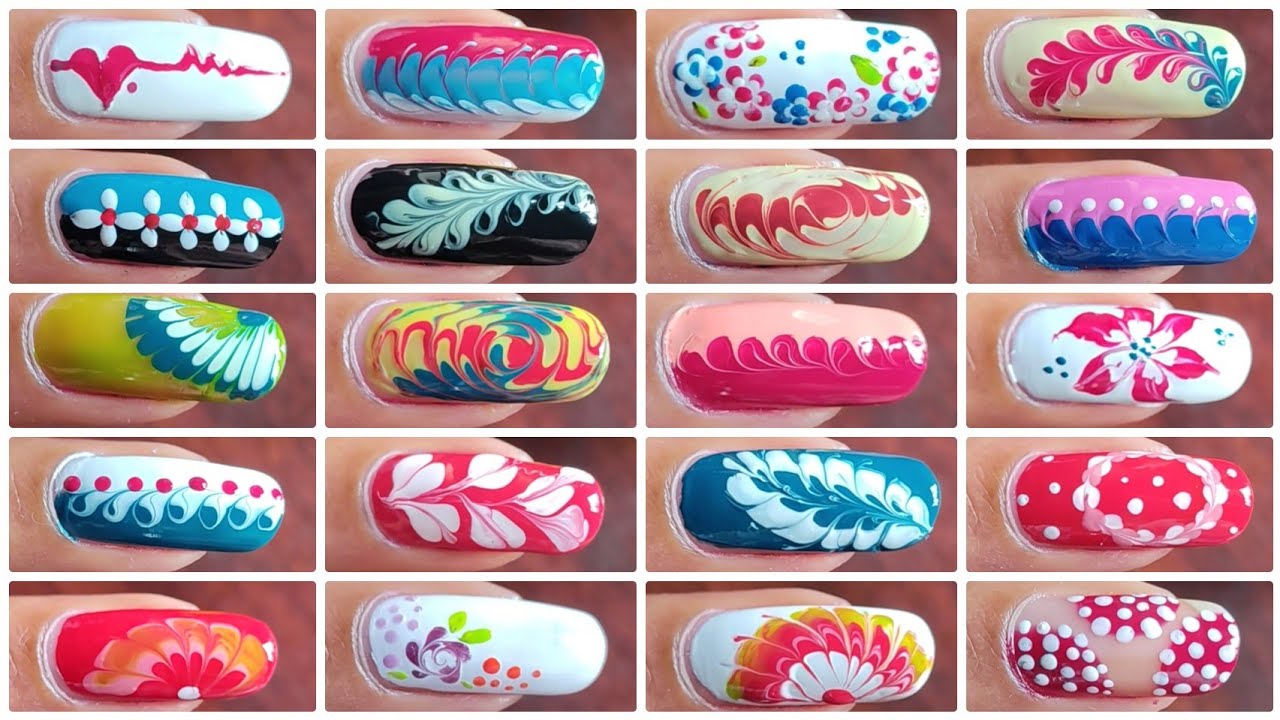 20Easy and simple nail art ll nail art at home#nailart #nails #ytviralvideo #viral  #chitrasnailart 