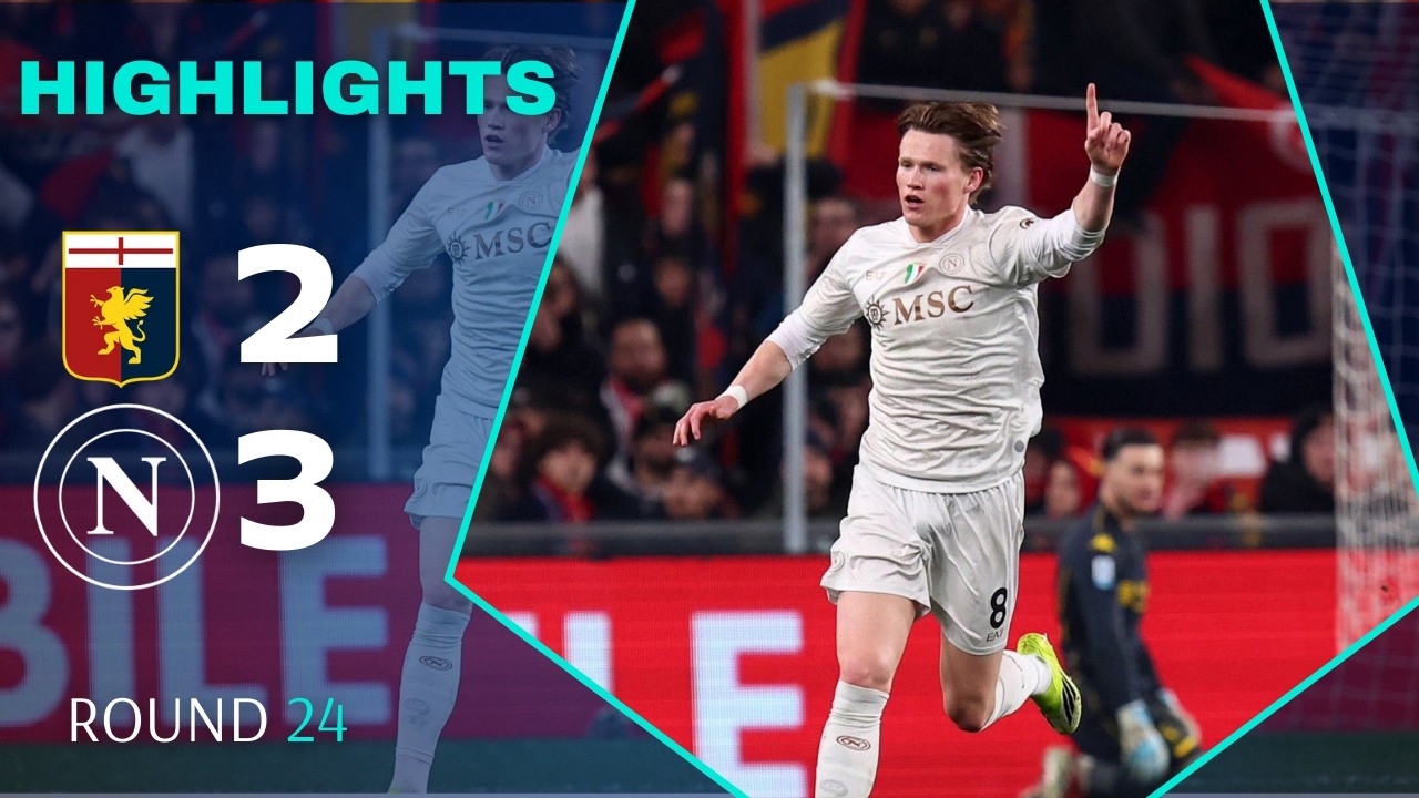 Genoa 2 - 3 Napoli | Highlights | Serie A 2025-26 | genoa napoli