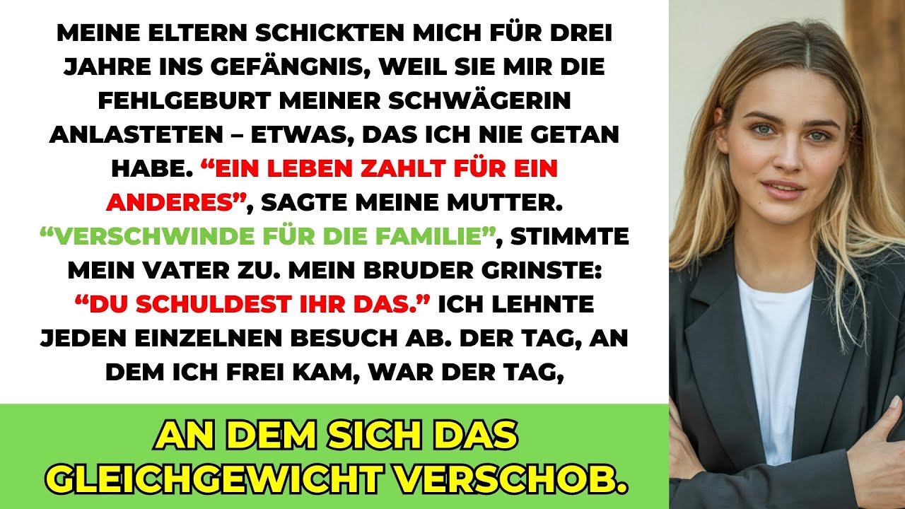 Meine Eltern Schickten Mich Wegen Einer Lüge Ins Gefängnis – Als Ich Frei Kam, Kippte Alles…