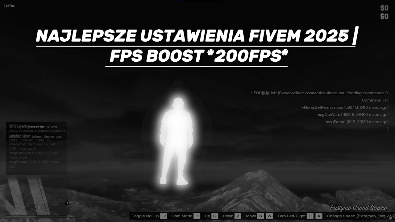 NAJLEPSZE USTAWIENIA FIVEM 2025 | FPS BOOST *200FPS*