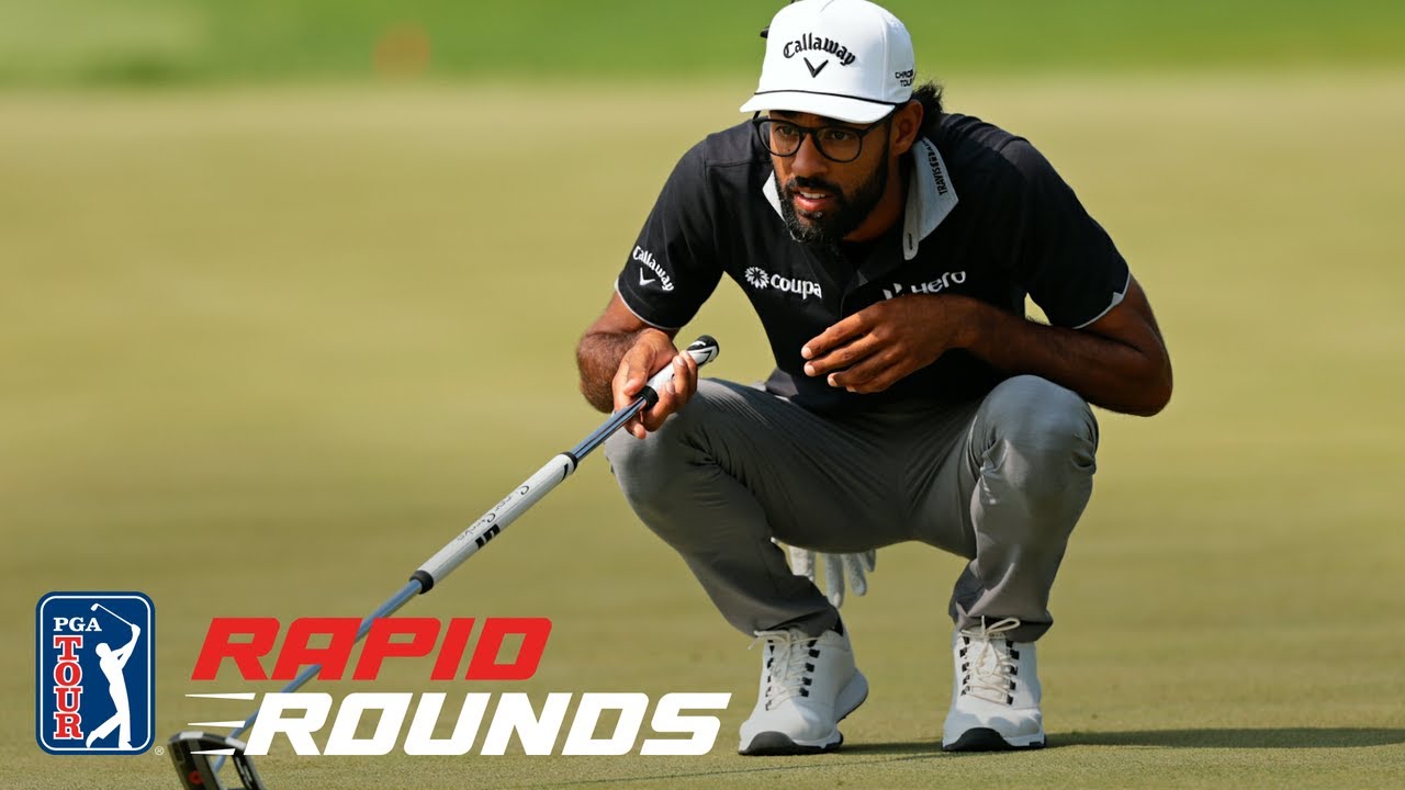 Every Shot from Akshay Bhatia’s 66 | Round 2 at 3M Open | Rapid Rounds