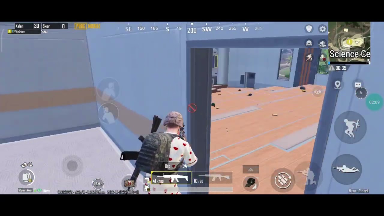 Pubg mobile nusa haritasi kısa süren maç