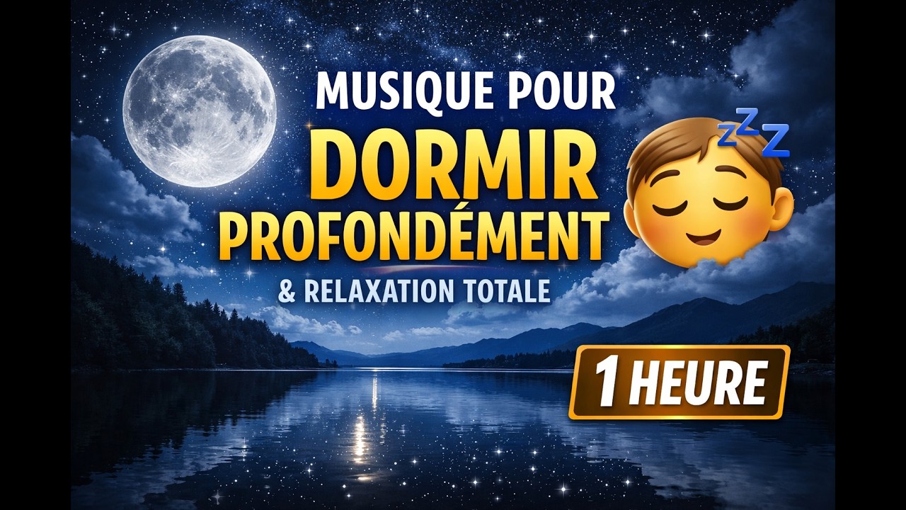 👉 😴 Musique pour Dormir Profond&eacute;ment &ndash; Relaxation Totale & Nuit Paisible (1 Heure)