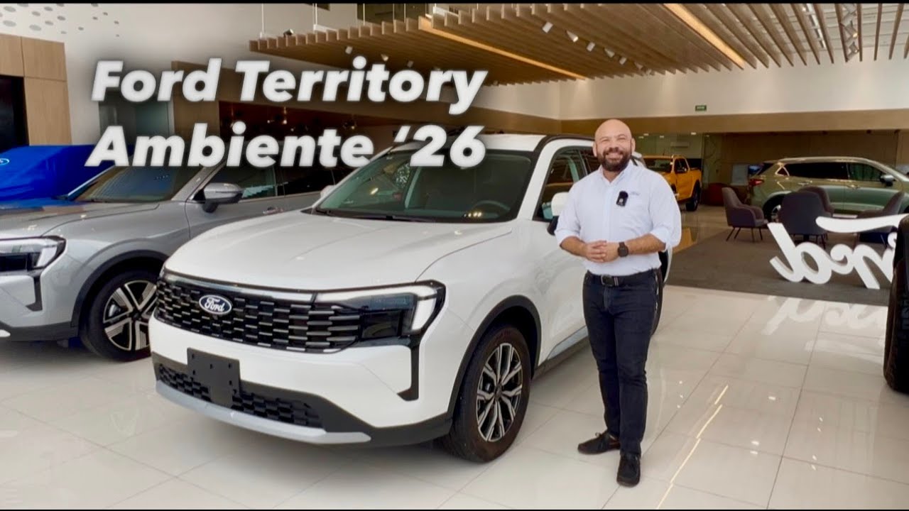 Ford Territory AMBIENTE 2026 La primer Ford en la actualidad se luce!