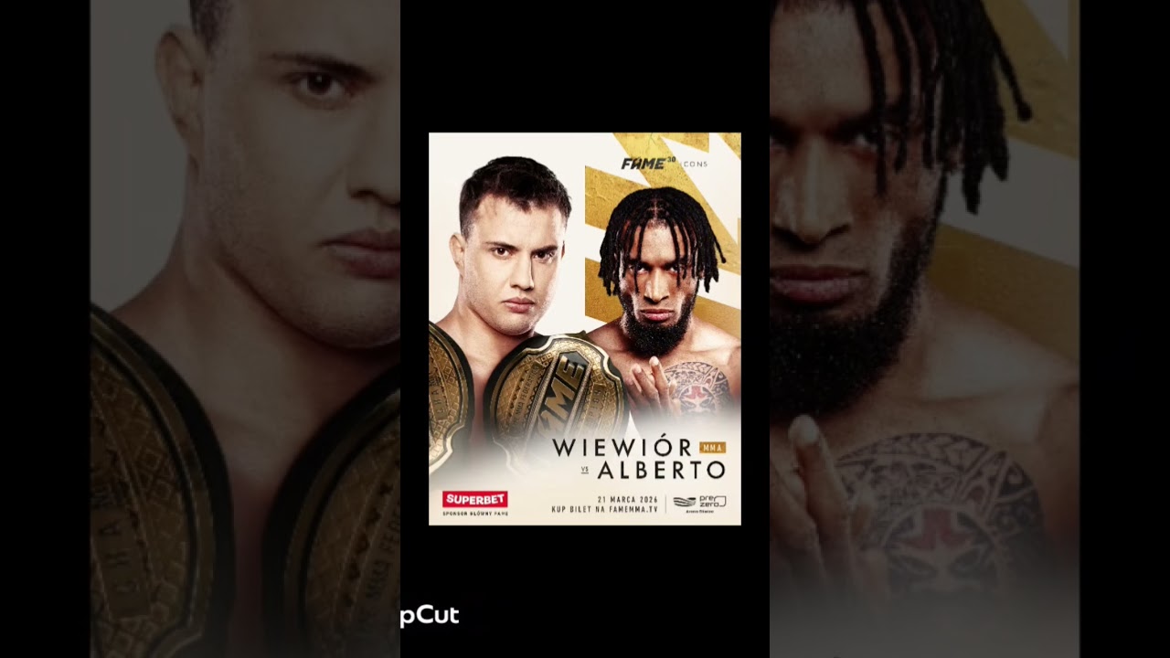 Wiewi&oacute;r vs Alberto na #fame30 @FAMEMMATV #fame #mma #shorts #viral