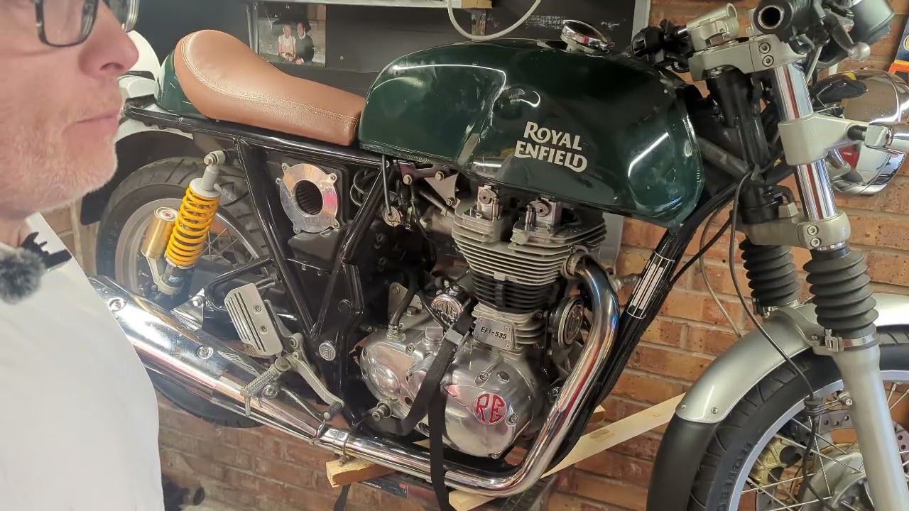 Recommission of a Royal Enfield Continental GT 535  . Part 1 .@royalenfield 