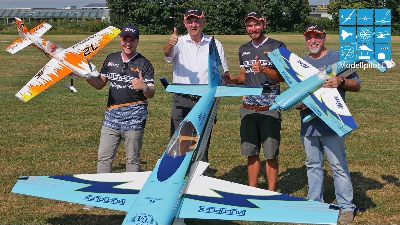 MULTIPLEX EXTRA 330 SC DESIGNED BY GERNOT BRUCKMANN PRODUCT PRESENTATION PRODUKTVORSTELLUNG