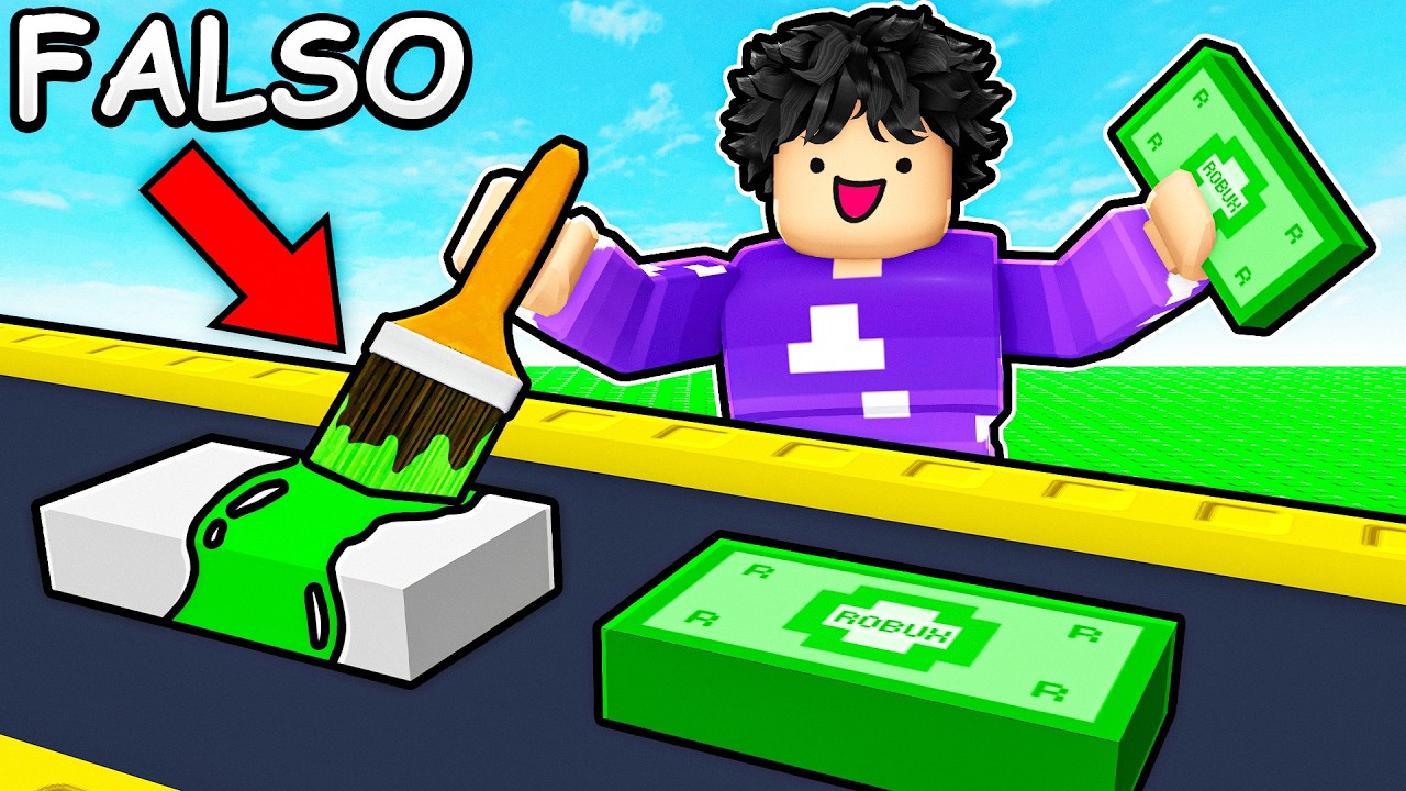 Imprimindo $1.000.000 de DINHEIRO FALSO no Roblox…