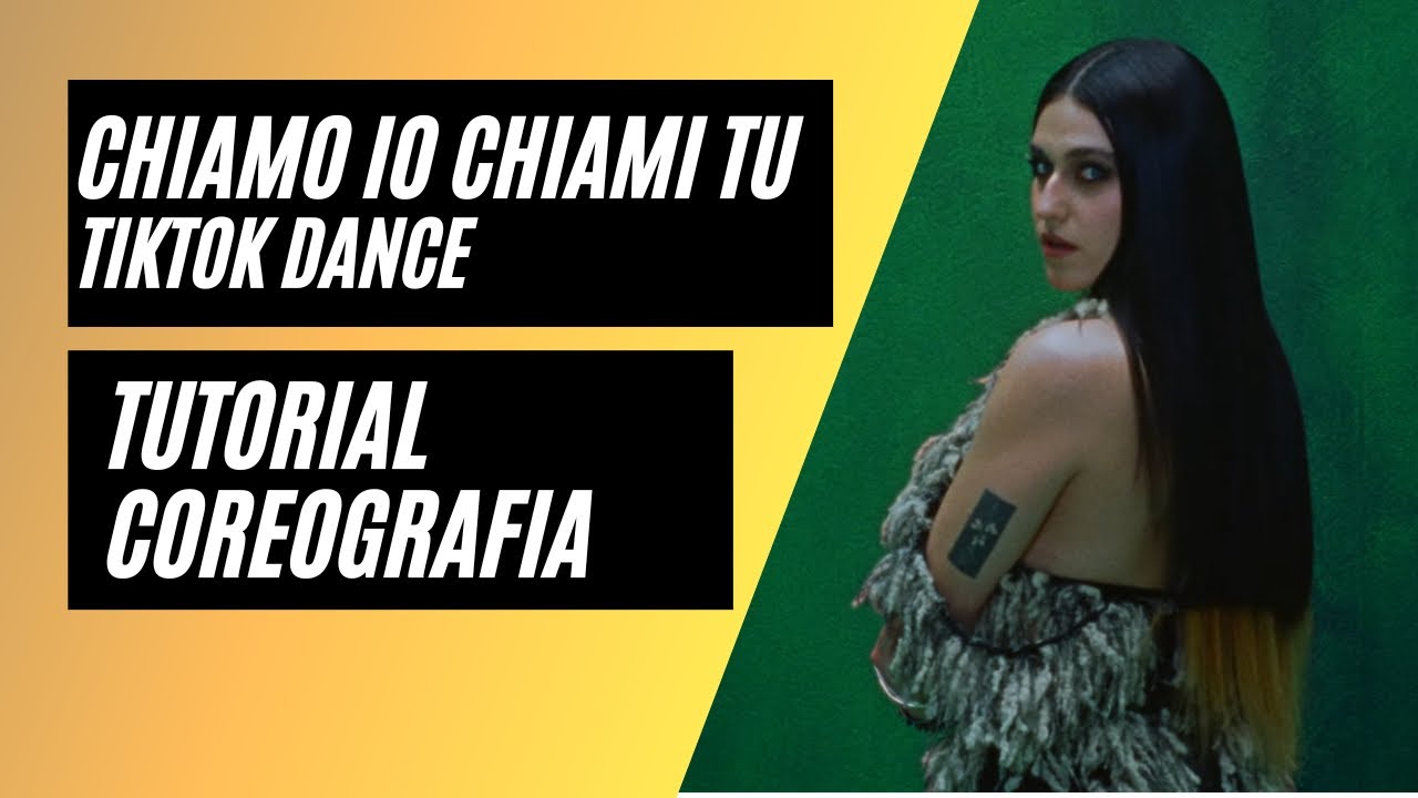 TUTORIAL Chiamo io Chiami tu - Gaia | TikTok Dance