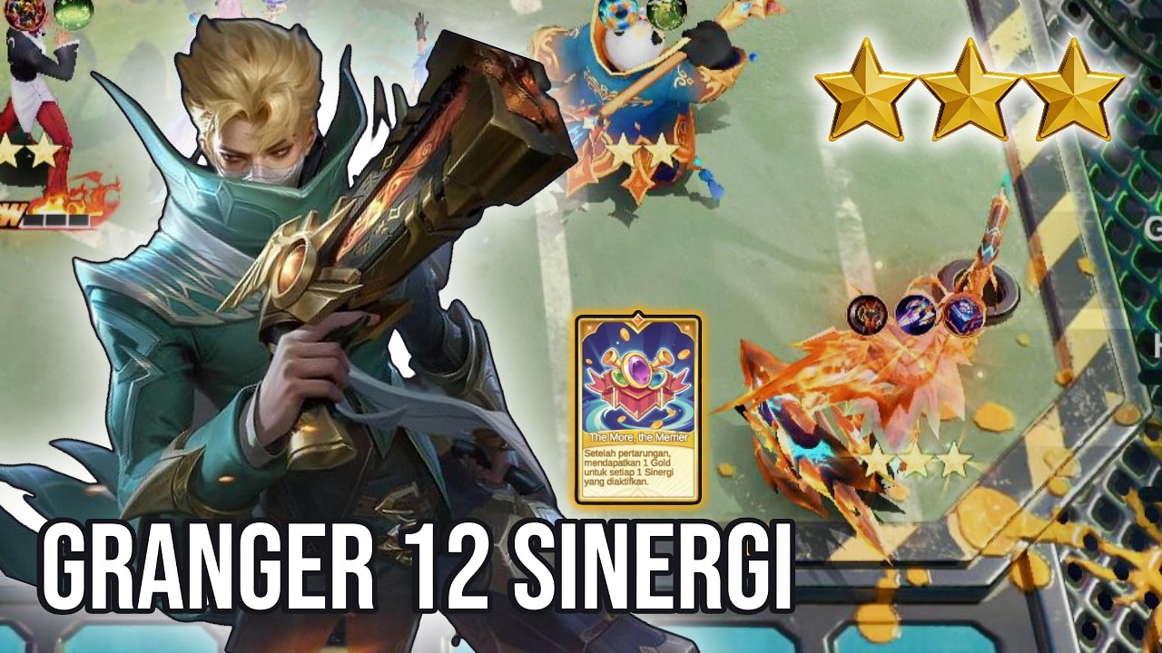 GRANGER 12 METRO HARAM BANGET !! AUTO CUAN MELIMPAH??? !! MAGIC CHESS GO GO !!