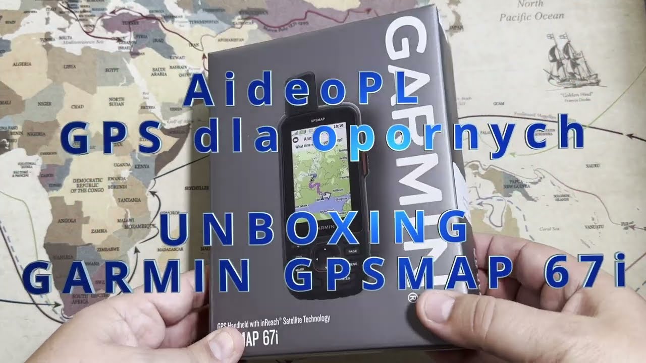 Garmin 67i Gpsmap &ndash; Unboxing