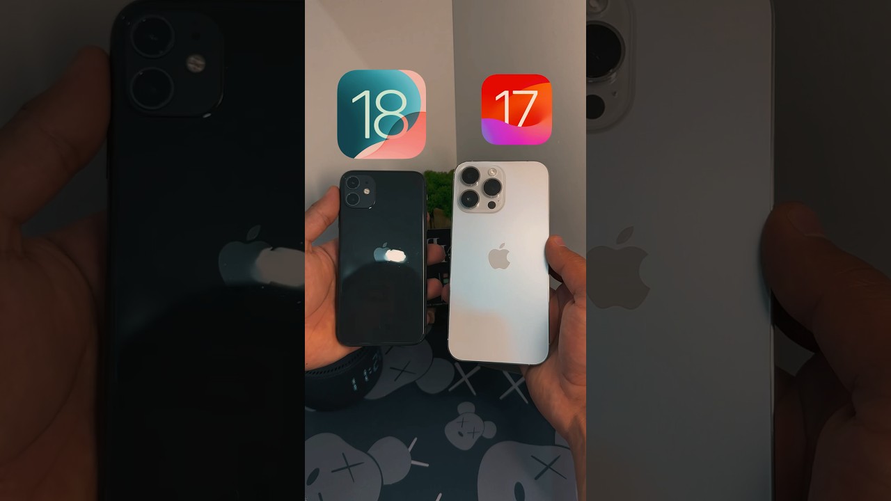 iOS 17 vs iOS 18 что нового 😎  наш телеграмм ! ЯБЛОЧНЫЙ КЛУБ
