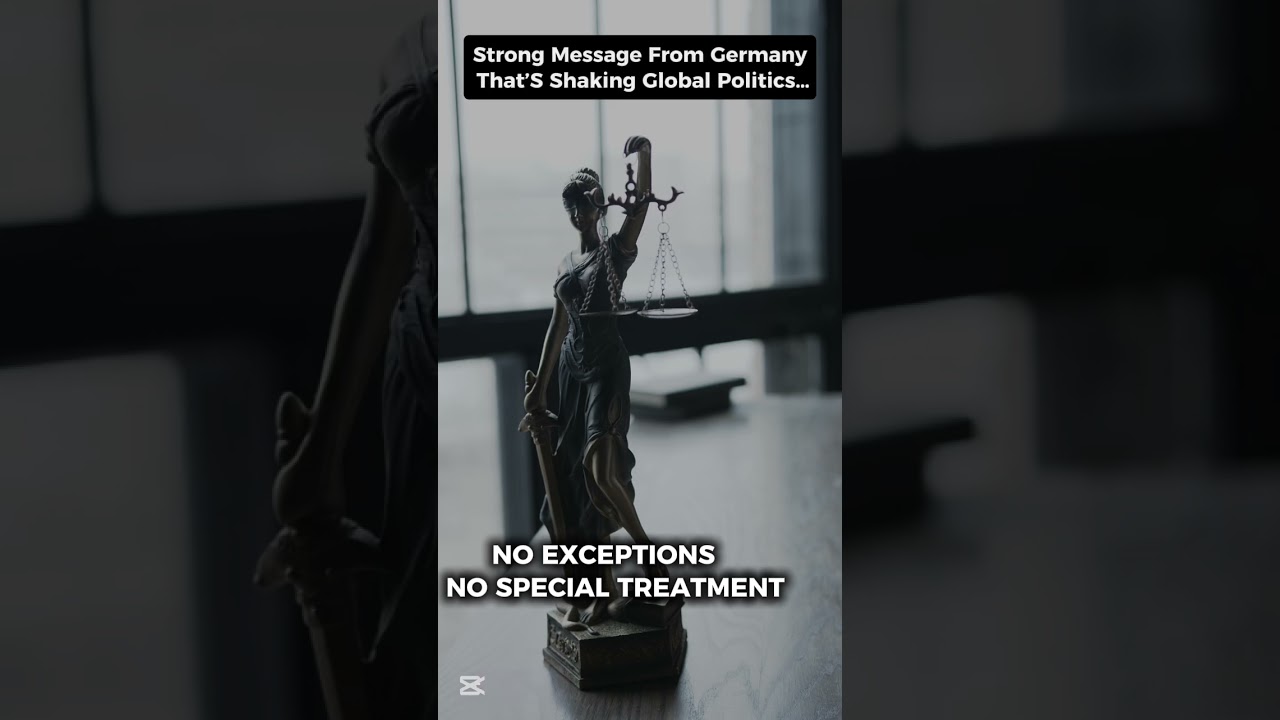 Why Germany Warns?: International Law Applies to All Nations 