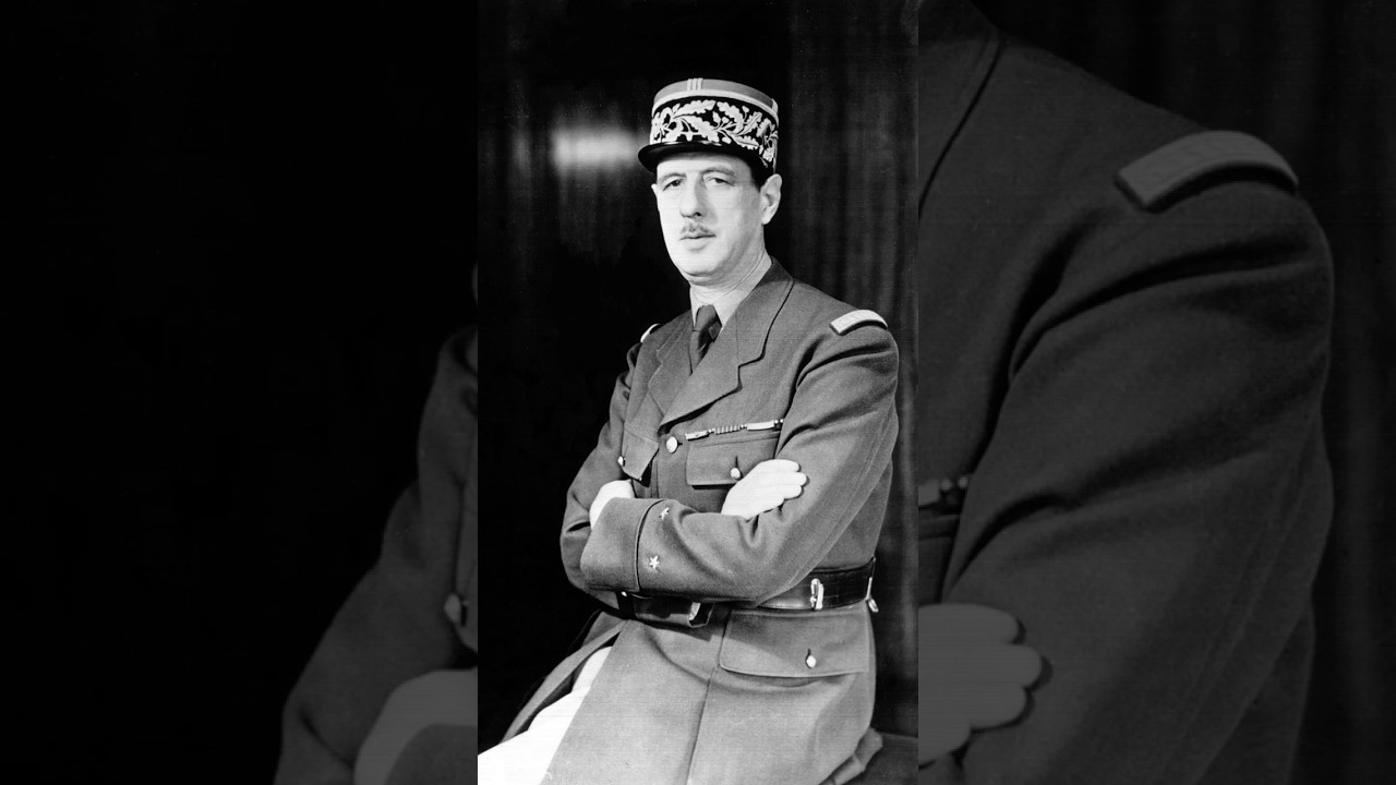 【シャルル・ド・ゴール】フランスの誇りを取り戻したリーダー　＃shorts #歴史人物