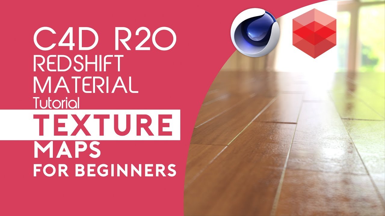 Beginner Tutorial  - Redshift for Cinema 4D - How to Use Texture Maps