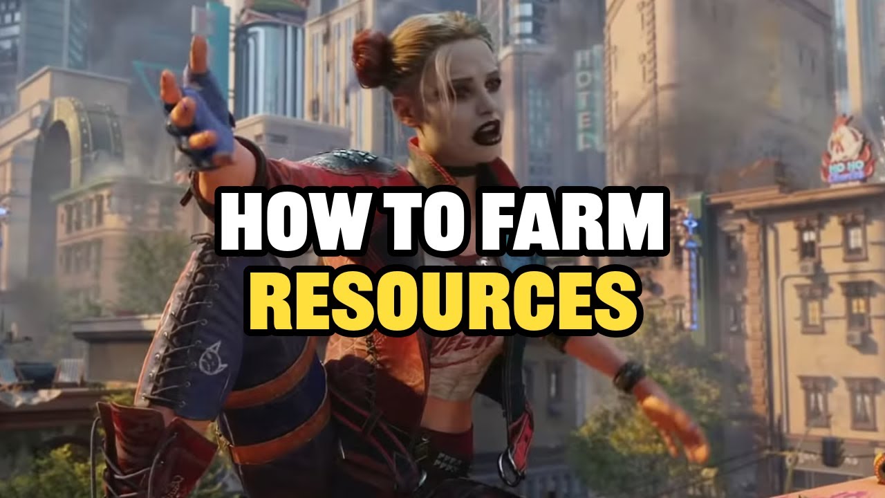 How to Farm Resources in Suicide Squad Kill the Justice League