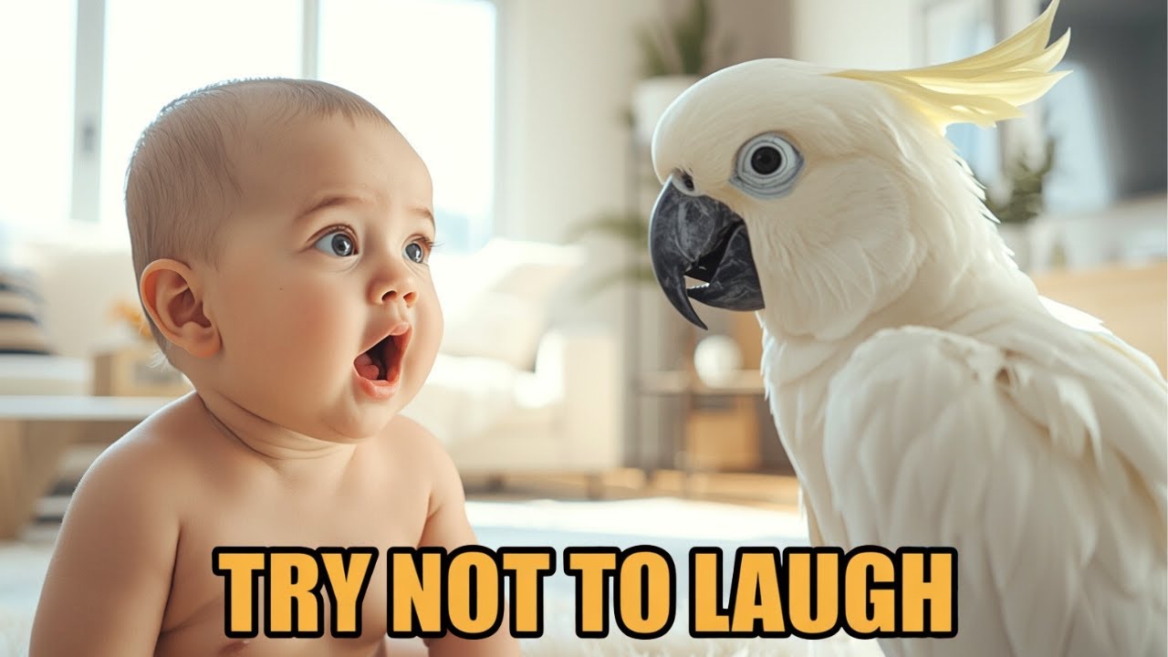 Try Not To Laugh Challenge 2026: Funniest Kids vs Parrots Moments Ever That Will Make You Laugh Here