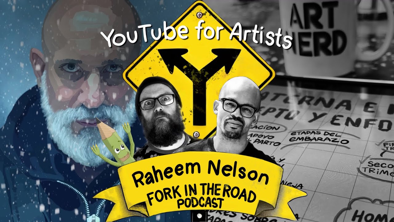 Graphic Recording & YouTube Success: Raheem Nelson’s Creative Journey | Fork in the Road Podcast