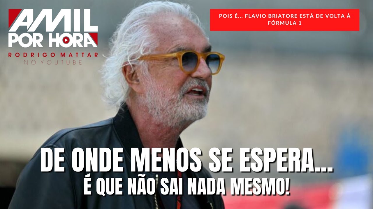 #BreakingNews #F1 | PRECISAMOS FALAR SOBRE FLAVIO BRIATORE... PRECISAMOS? O DR. EVIL DA F1 VOLTOU