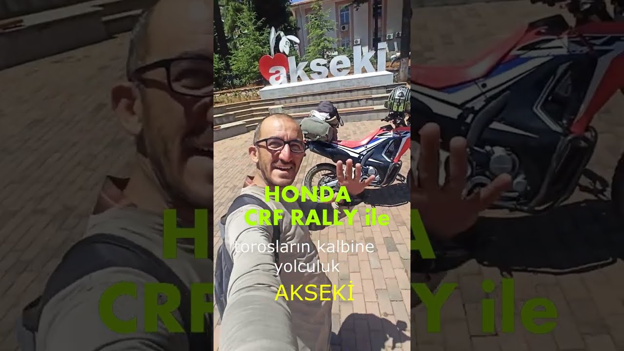 Honda CRF Rally ile Torosların kalbine yolculuk
