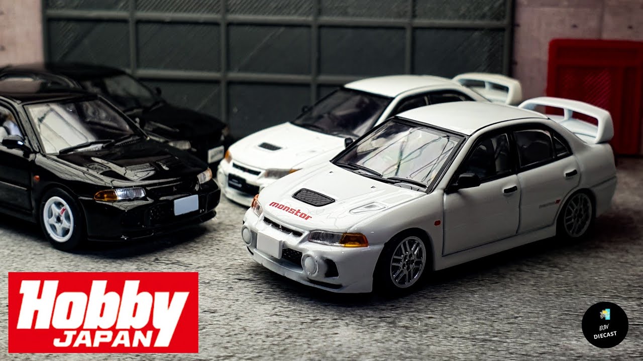 Mitsubishi Lancer Evolution IV Initial D Emperor Seiji Iwaki by Hobby Japan | UNBOXING and REVIEW