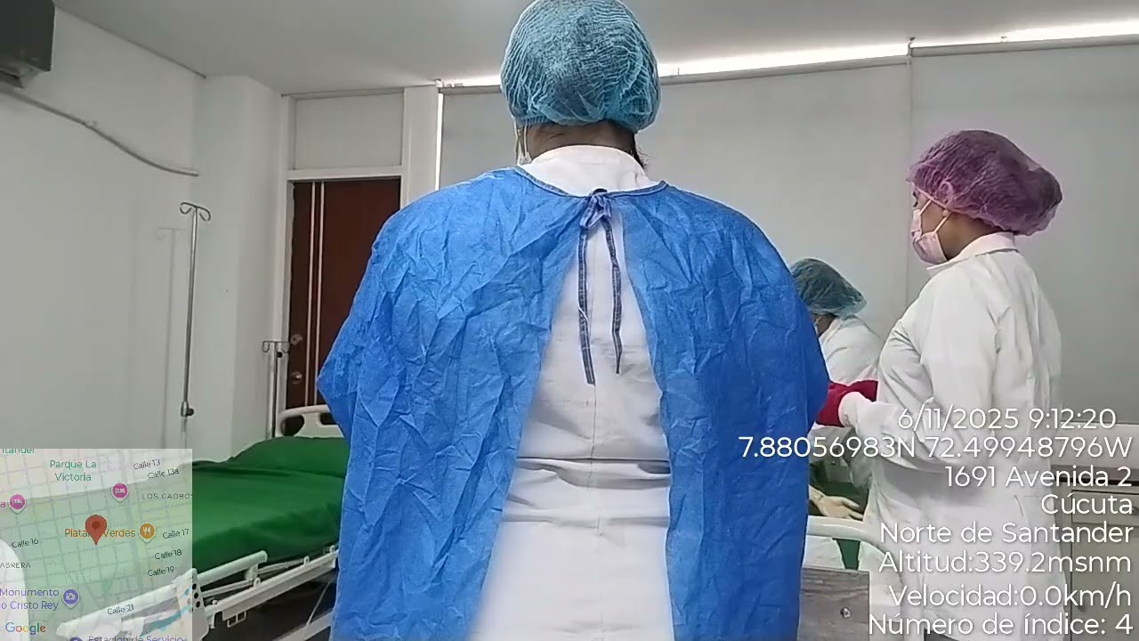 Práctica de atención a pacientes en cama 