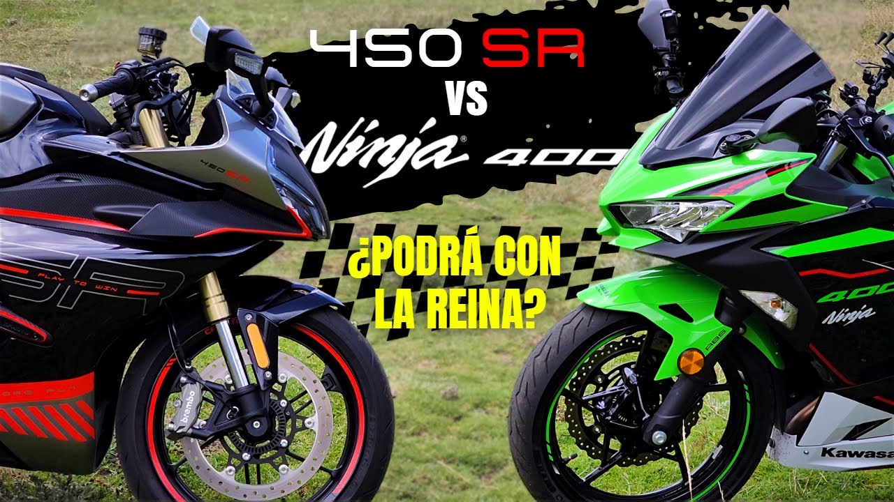 CFMOTO 450SR vs Kawasaki Ninja 400 KRT ¡China vs Japón!