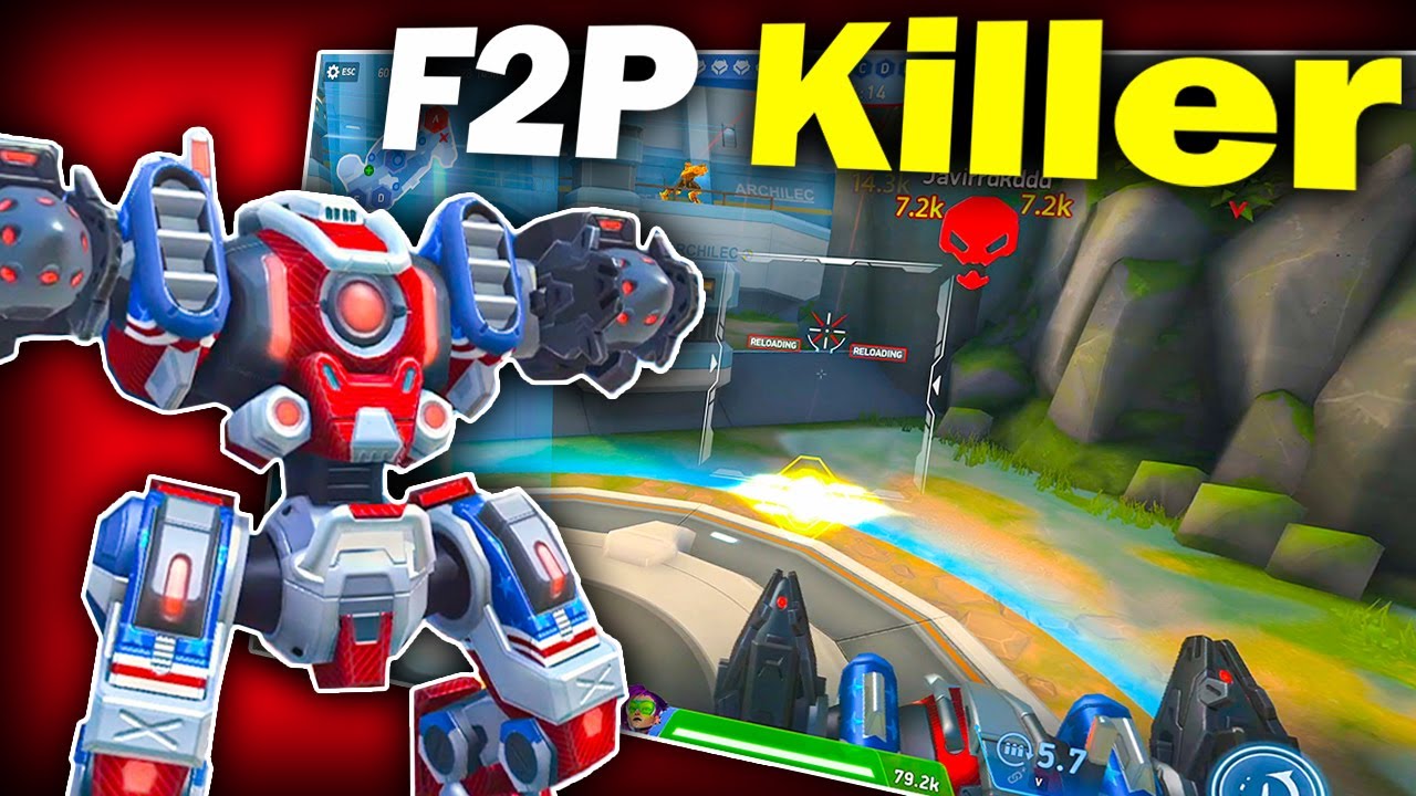 ⚠️ This F2P Combo Is TOO OP&hellip; |  BEST F2P Build in Mech Arena Right Now! | (INSANE DAMAGE)