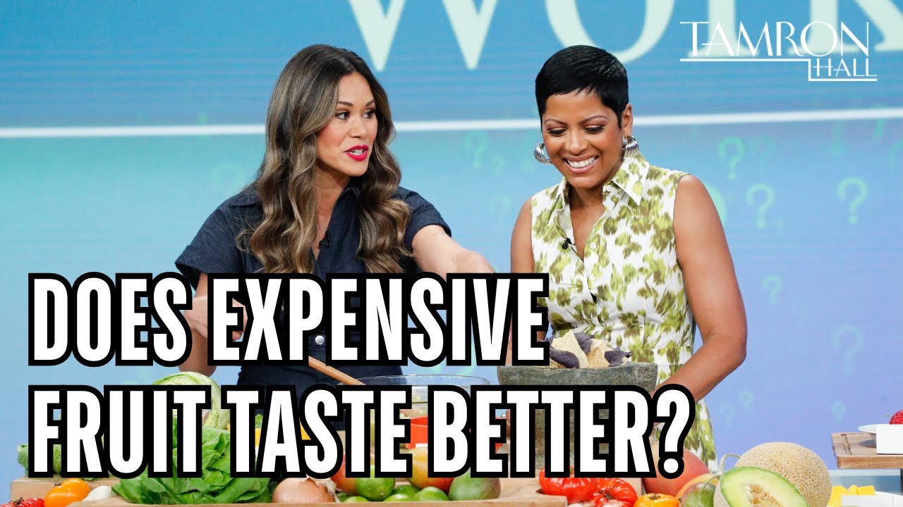 Tamron Tries Recipe Hacks and Luxury Fruit