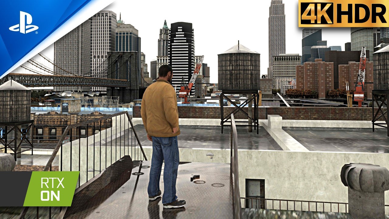 GTA IV Remastered: 2026 RTX Remix Path Tracing Graphics Mod! RTX 5090 Max Settings PC Gameplay!