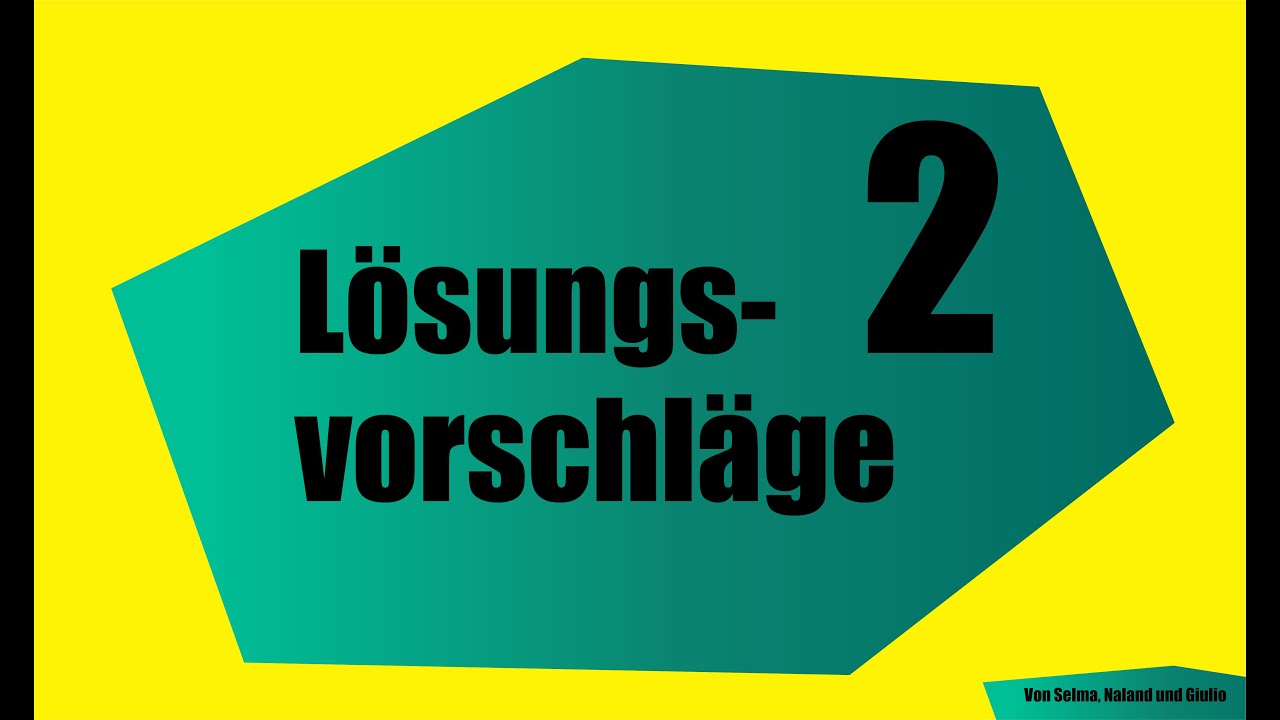 L&ouml;sungsvorschl&auml;ge (Part 2) &mdash; Russland-Ukraine Konfliktanalyse &mdash; Selma, Giulio & Naland