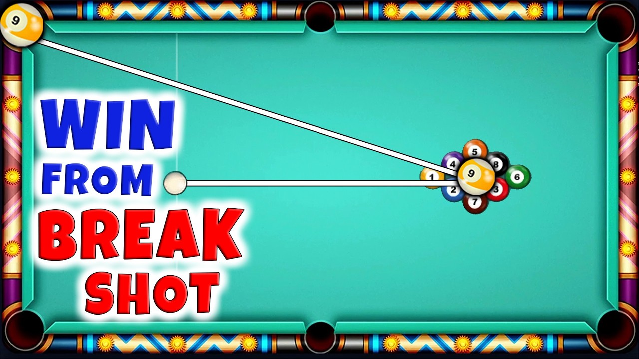 How to Win 9 Ball with a Professional Break Strategy