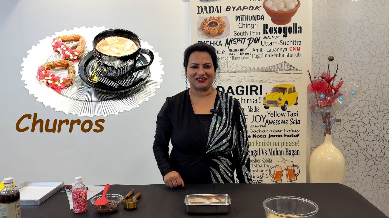 Simple and Delicious Churros in 6 Minutes | Simply Cook with Arpita