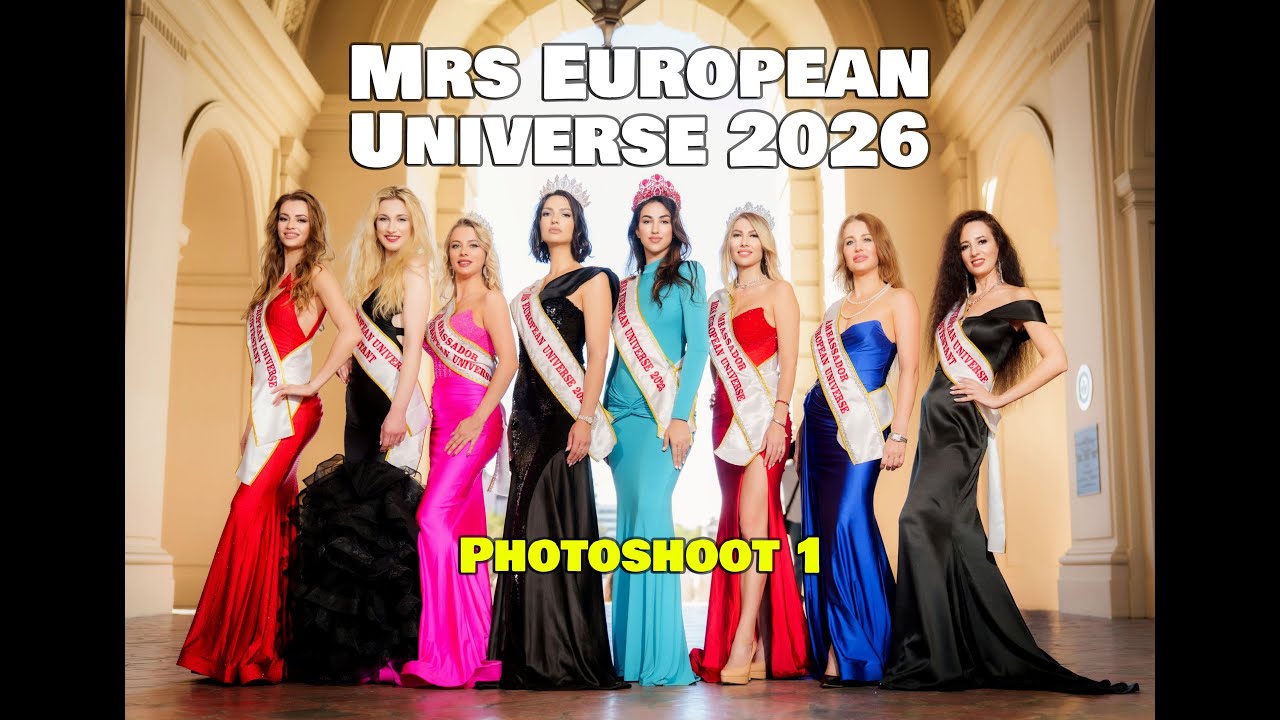 Mrs European Universe 2026 Photoshooting 1