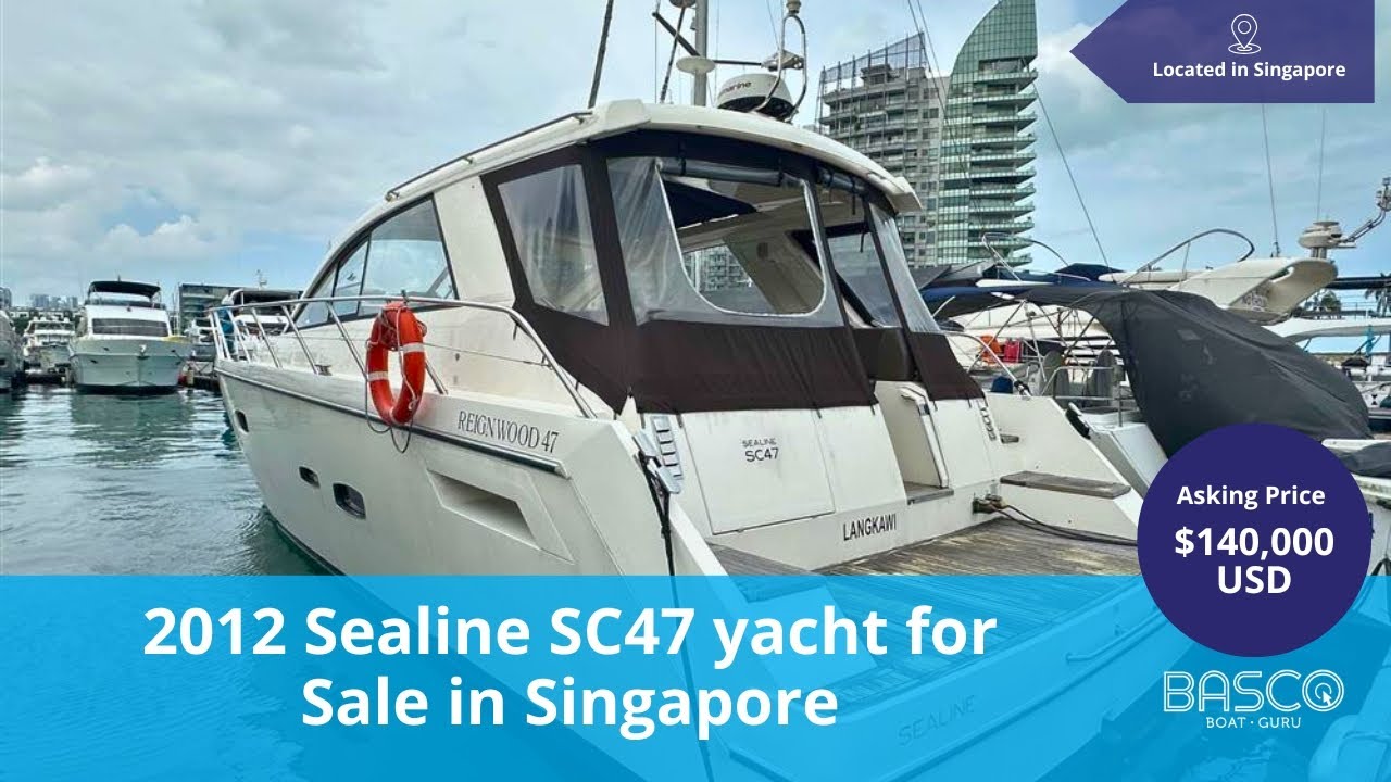 [SOLD] 2012 Sealine SC47 yacht for Sale in Singapore