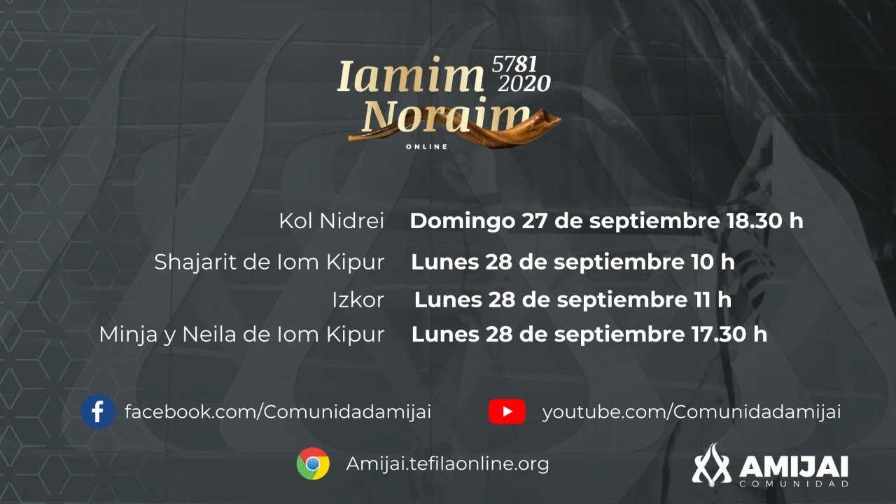 Iom Kipur 5781 - Shajarit