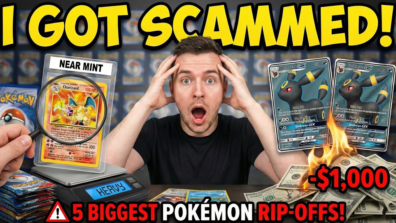 ВНИМАНИЕ: 5 мошеннических схем с карточками Pokémon, о которых никто не говорит (и как их избежать)