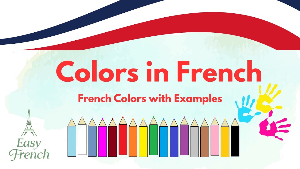 All Colors in French with Examples 🇫🇷🎨 | Learn French Colors with Sentences (A2–B1)