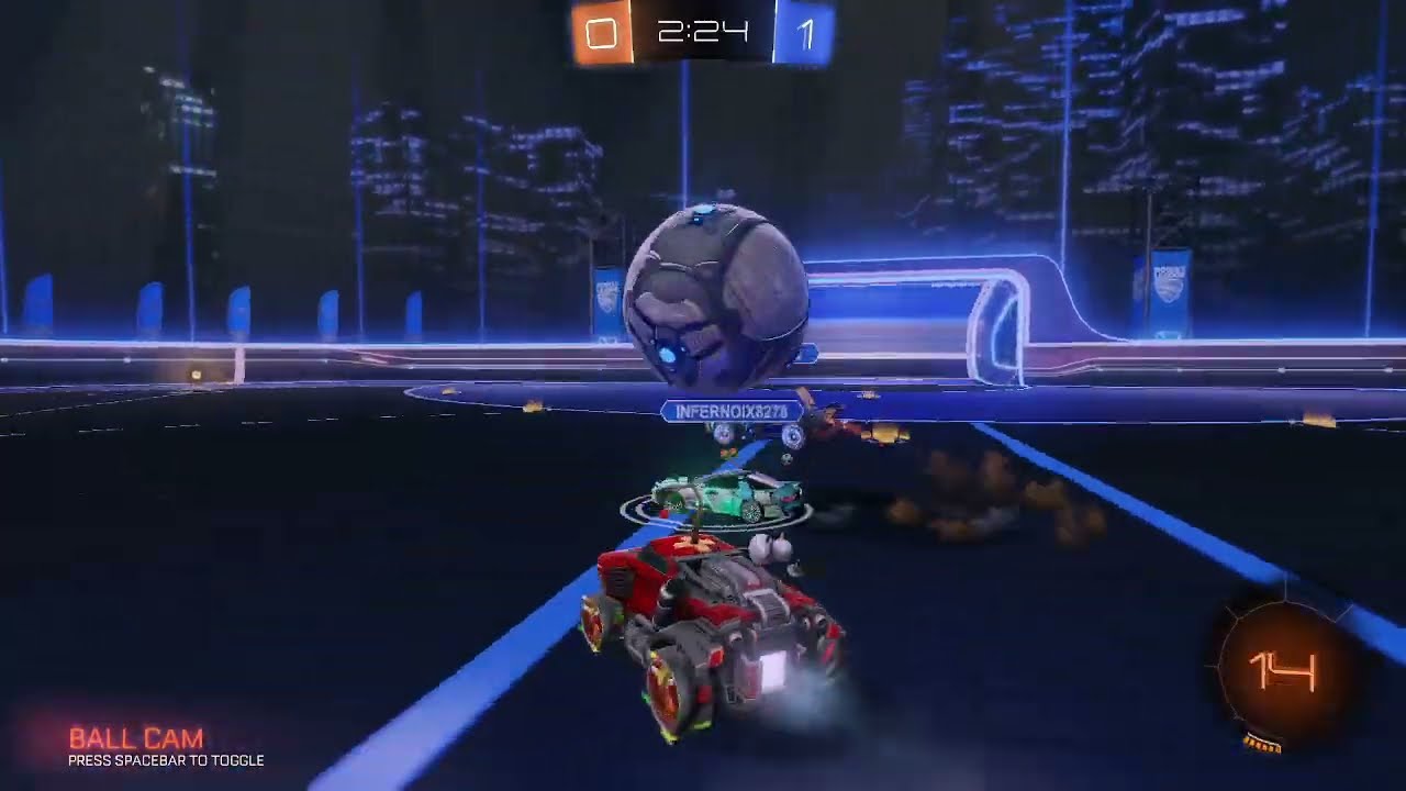 DAURWID POV: Playing Rocket League Gameplay, no commentary)