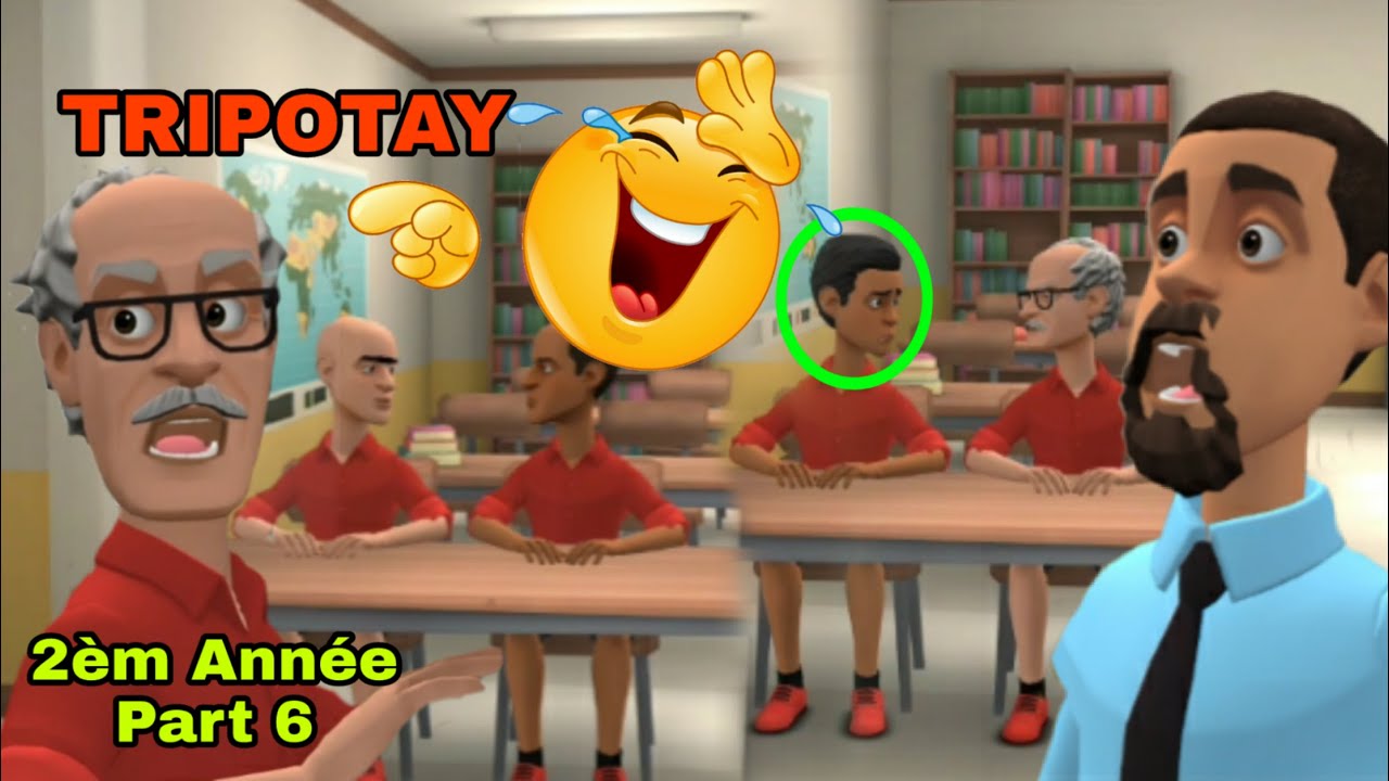 Lekòl Sa Twò Gou😂Kiko Lage Inbeslin Nan Cho Ak Mèt Sonel🤣🤣🤣 | Komik Kreyòl