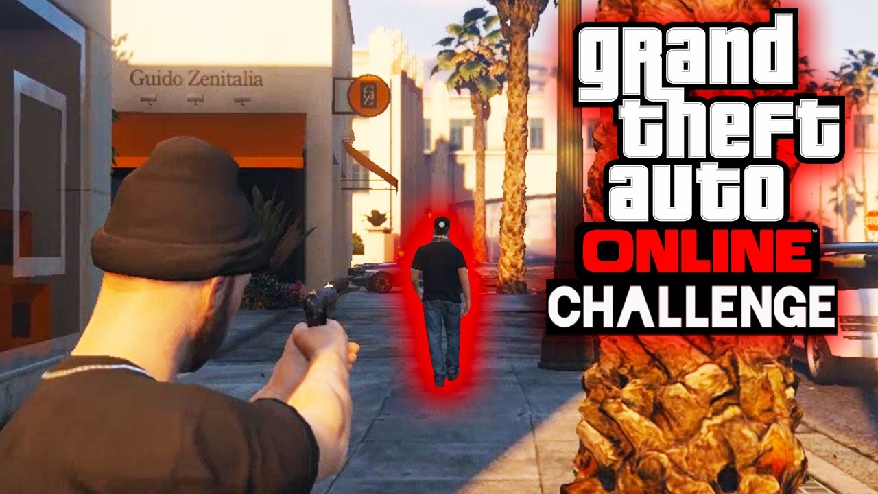 NPCs vs. HITMAN in GTA Online!