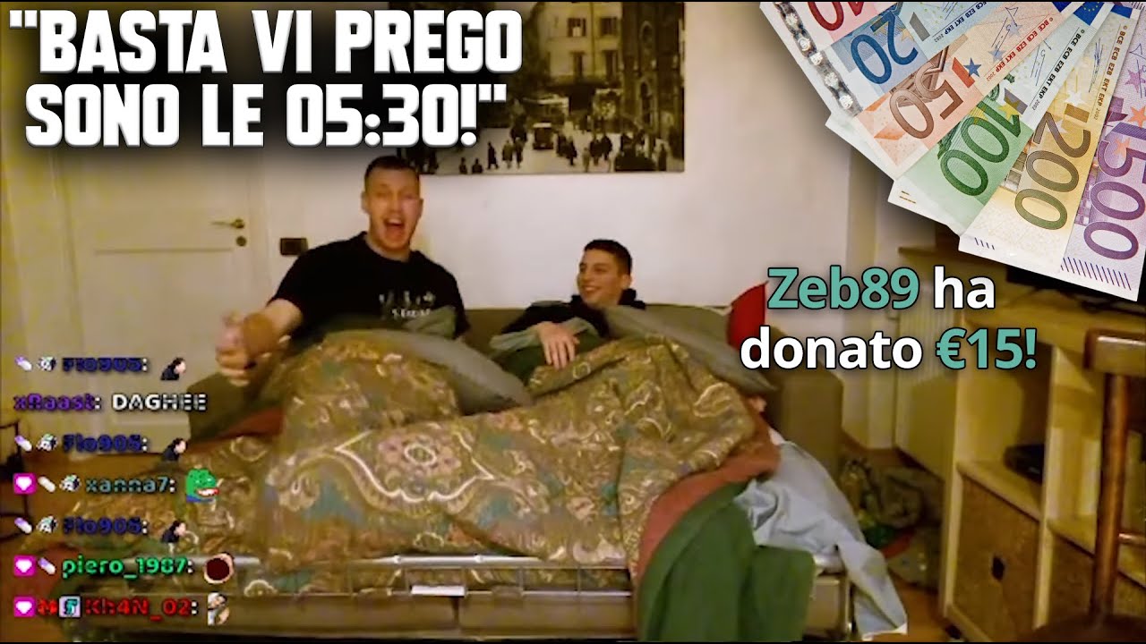 COME GUADAGNARE 200&euro; DORMENDO - SLEEPING STREAM