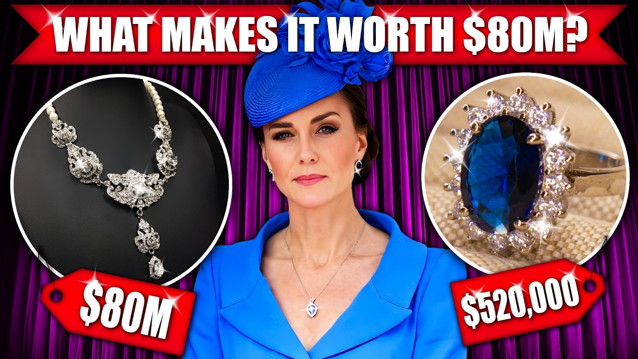INSIDE Catherine, Princess of Wales, Jewelry Vault: $80M Nizam of Hyderabad Necklace
