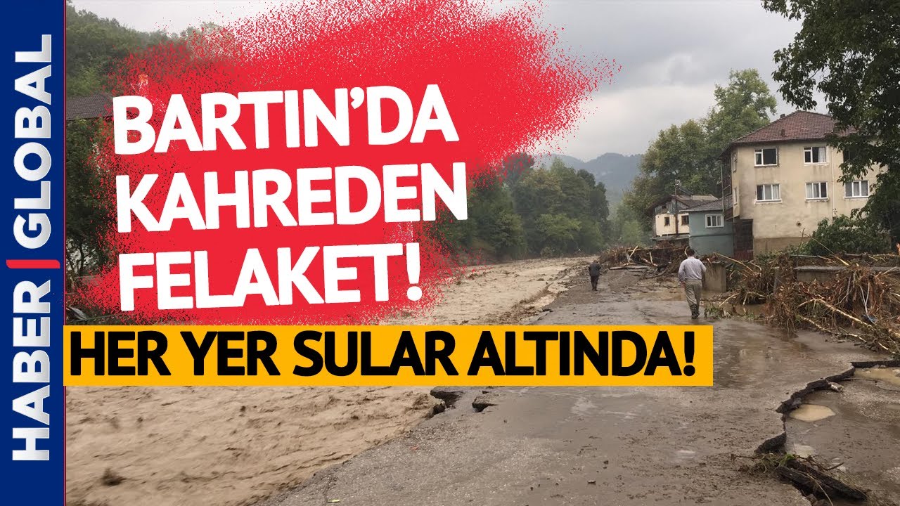 Köprüler Bile Yıkıldı! Bartın'da Büyük Sel Felaketi!