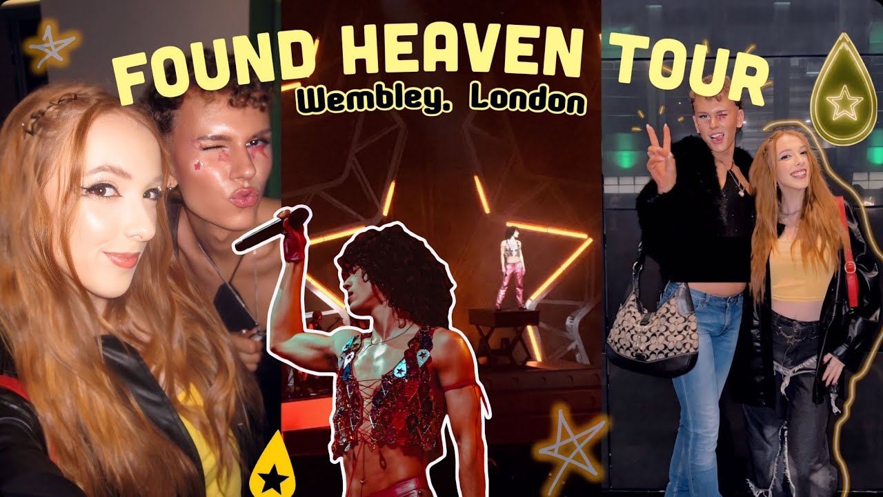 CONAN GRAY CONCERT VLOG! ⭐️ *closing night* Found Heaven On Tour💧 | Wembley Arena London 2024