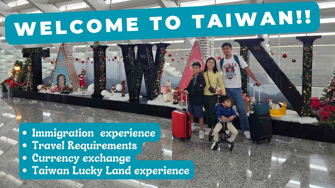 Taiwan DIY Family Travel Vlog Part 1: Requirements at IO Experience | FREE 10K NTD SA THE LUCKY LAND